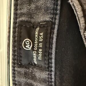 AG Adriano Goldschmied Charcoal Denim